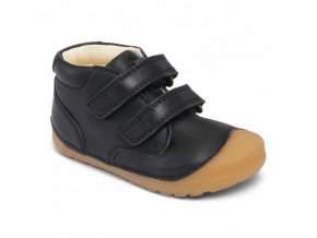 14044 4 bundgaard celorocni barefoot obuv petit velcro black gum bf101068 100