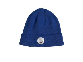 Čepka Viking Play Wool Beanie Warm Reflec Kids Blue