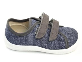 Tenisky BEDA barefoot BFN 170040/TEX/W Denim