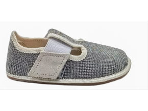 Barefoot Pegres papučky SBF06U černá (eco)