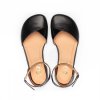 Barefoot sandálky POPPY 3.0 Black (wide - širší)