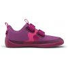 Dětské barefoot boty Affenzahn Sneaker Cotton Lucky - Bird - Berry