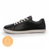 title leather shapen barefoot sneakers feelinuni vegan blackwhite2 1