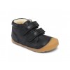 14044 4 bundgaard celorocni barefoot obuv petit velcro black gum bf101068 100