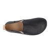 Barefoot espadrilky Pegres - BF82 0.1 slip-on černá hladká kůže