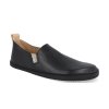 Barefoot espadrilky Pegres - BF82 0.1 slip-on černá hladká kůže