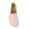 Barefoot espadrilky Pegres - BF82 0.1 slip-on růžová hladká kůže