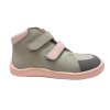 Baby Bare Shoes FEBO FALL Grey/pink s okopem