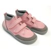 Kotníkové celoroční barefoot Beda s membránou BFN 170060/W/M/NL/OK Rose
