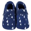 Mocassins suede Navy front