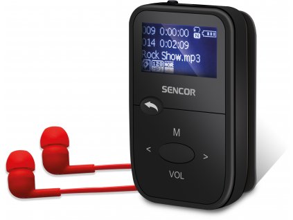 SFP 4408 BK 8GB MP3 PLAYER SENCOR