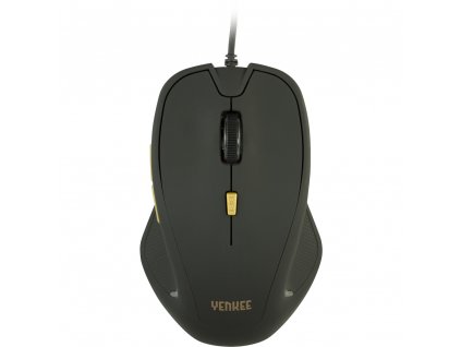 YMS 1010BK Myš USB Dakar Black YENKEE