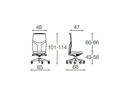 5087 zadova operka mesh net synchronni nastaveni hmotnosti vyskove nastavitelny sedak bile provedeni