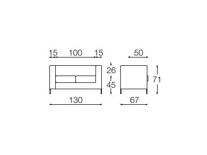 6080 dvoumistna sedacka frame