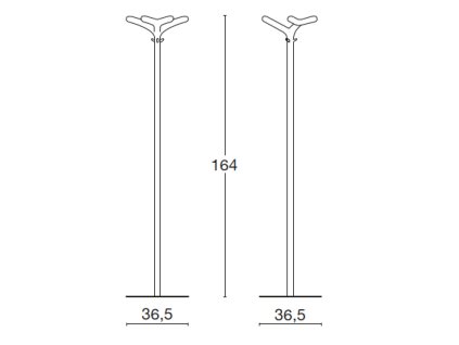 Scéna: stojan na kabáty