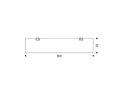 7328 cela stolu 120 cm