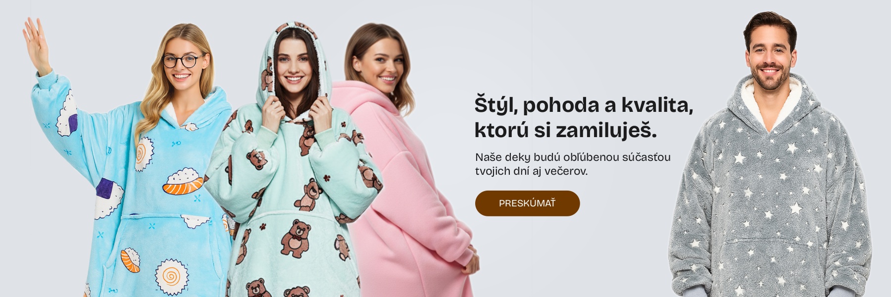 Mikinové deky pre dospelých