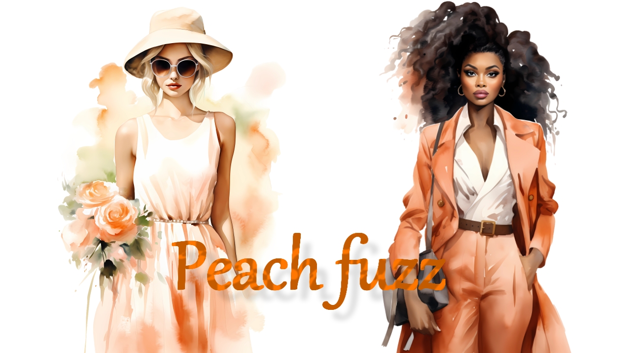 Peach Fuzz, barva roku 2024