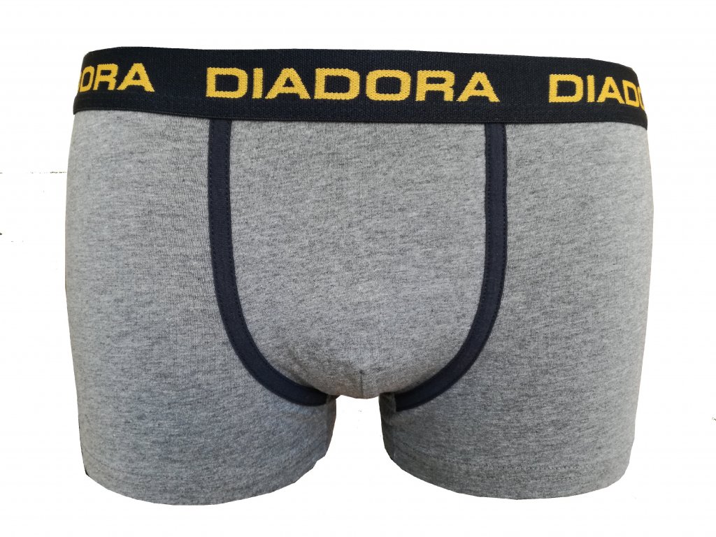 Diadora 5875 pánské boxerky Barva: šedá, Velikost: 2XL