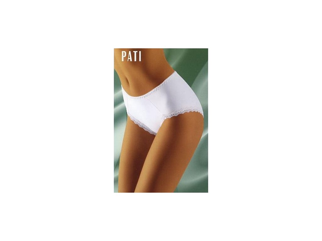 Wolbar Pati dámské kalhotky (Barva bílá, Velikost oblečení M)