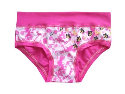 EMY Bimba 2461 růžové dívčí kalhotky s motýlkem