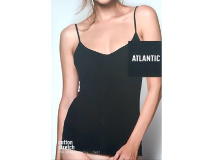 Atlantic 197 černá dámská košilka