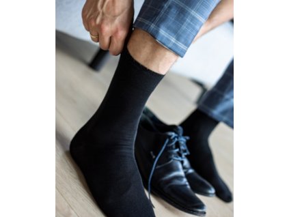 Wola 94000 modré pánské ponožky
