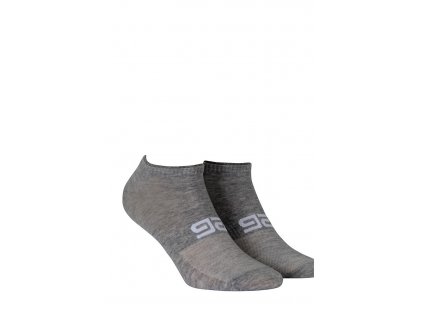 Gatta G01 šedé kotníkové ponožky