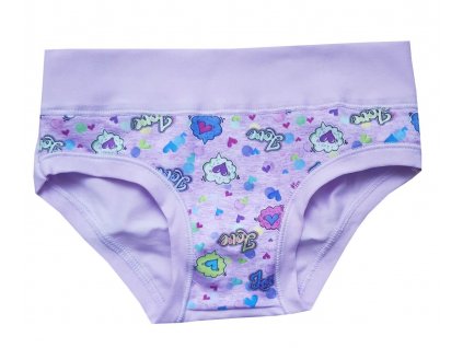 EMY Bimba 2685 fialové dívčí kalhotky