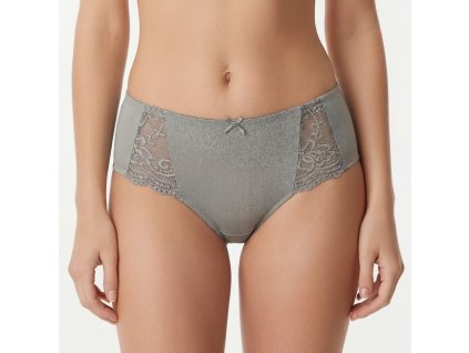 2936 Andrie khaki kalhotky s krajkou