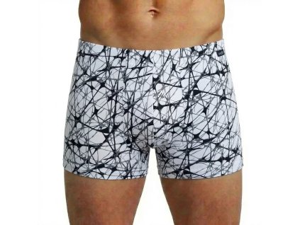 5866 bezove vzorovane boxerky andrie