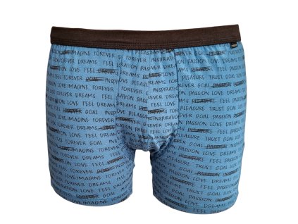 5908 modre boxerky Andrie z bambusu
