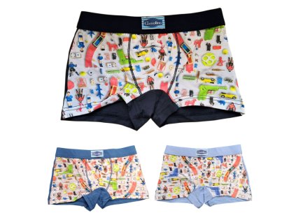 3788 sada chlapeckych boxerek