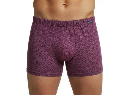 5945 cervene vzorovane boxerky Andrie