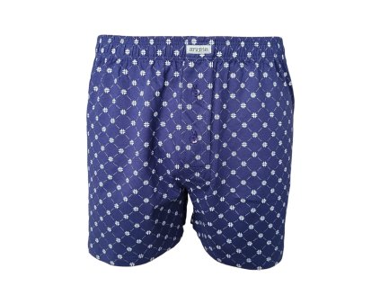 5966 tmave modre trenyrky se vzorem