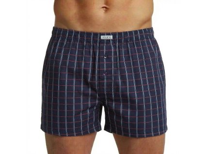 5953 tmavě modré karovane trenky Andrie (2)