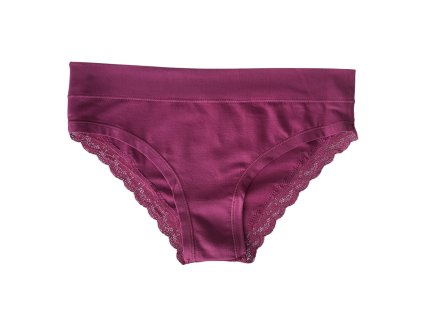 Andrie PS 2385 bordó dámské kalhotky