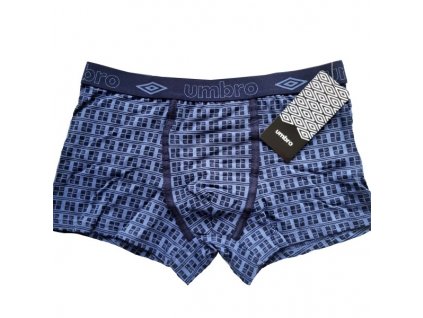 5075 MODRE BOXERKY UMBRO VZOROVANE