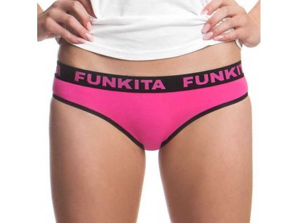Funkita Still Pink dámské kalhotky (Barva růžová, Velikost oblečení XL)