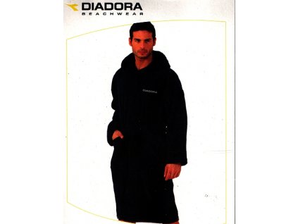 Diadora 10504 pánský župan froté (Barva bílá, Velikost oblečení XL)