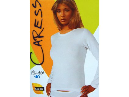 NewAge 1404 dámské tričko dlouhý rukáv (Barva bílá, Velikost oblečení XL)
