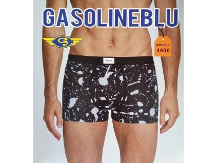 Gasoline Blu 4906 pánské boxerky (Barva modrá, Velikost oblečení M)
