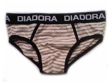 Diadora 5185 pánské slipy (Barva béžová, Velikost oblečení S/M)