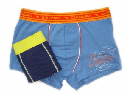 Diadora 5252 pánské  boxerky (Barva modrá světlá, Velikost oblečení S/M)