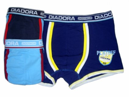 Diadora 5392 pánské boxerky (Barva modrá světlá, Velikost oblečení XL)