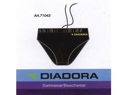DIADORA 71043 pánské plavky (Barva černá, Velikost oblečení S)