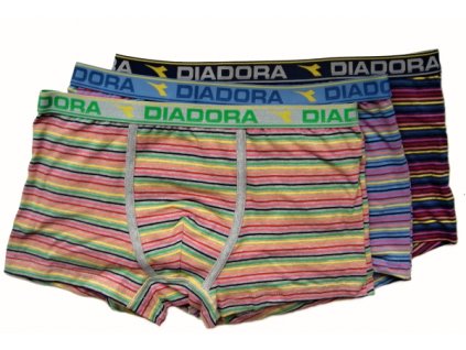 Diadora 872 chlapecké boxerky (Barva šedá melanž, Velikost oblečení 9/10-134/140)