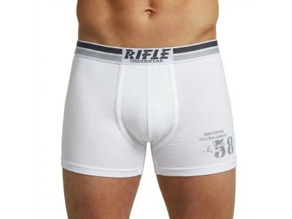 105 bile boxrky z bavlny Rifle