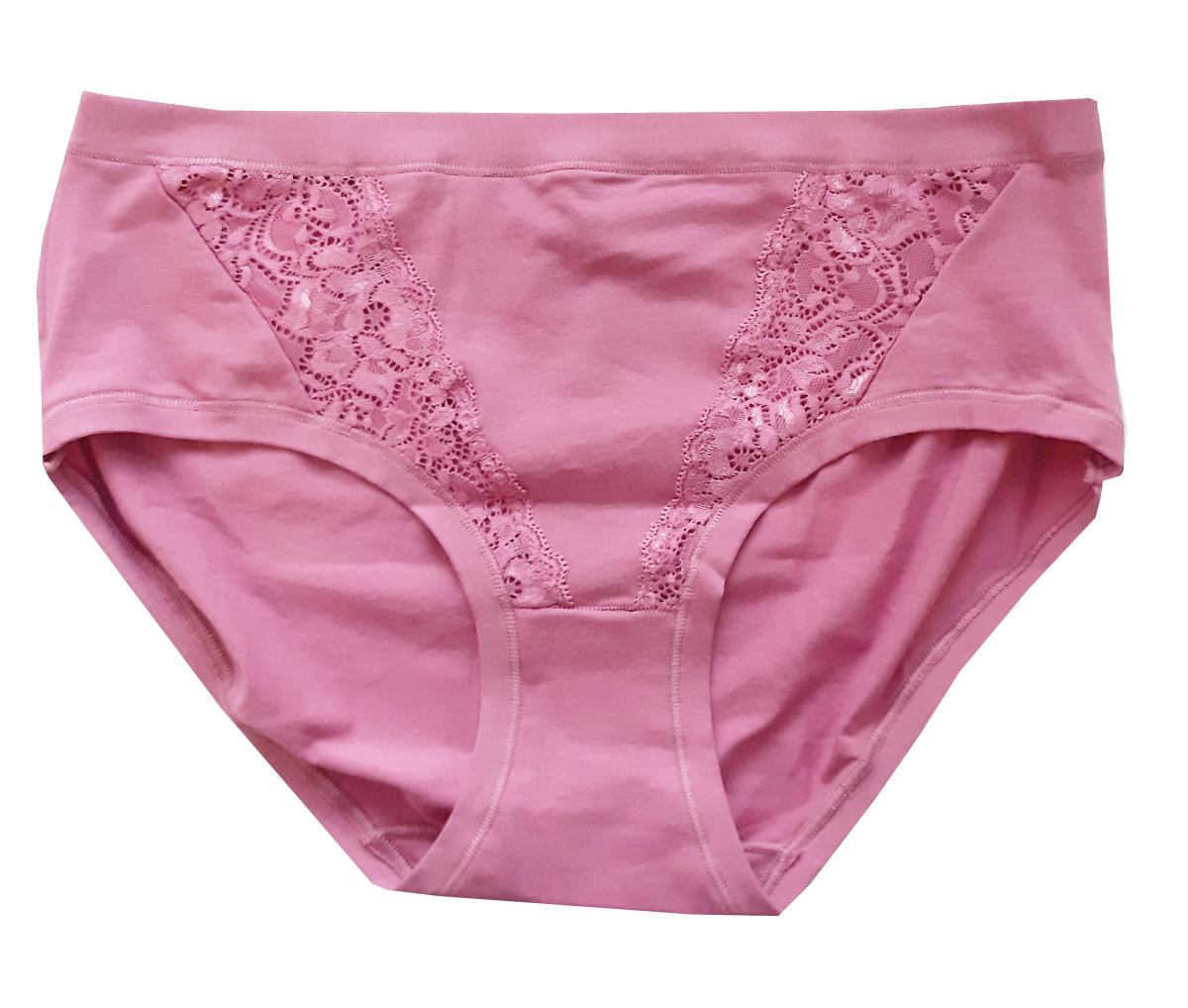 Cotonella 130 růžové dámské kalhotky Barva: růžová, Velikost: XL