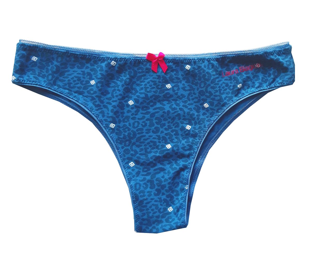 Laura Biagiotti 92053 modré dámské brazilské kalhotky Barva: modrá, Velikost: S